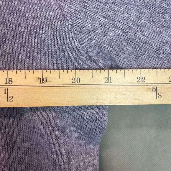 Eddie Bauer Men's XL Gray Snap Mock Neck Warm Cozy Long Sleeve Pullover Casual - Picture 6 of 6